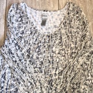 Women’s Chico’s 3/4 length sleeve top